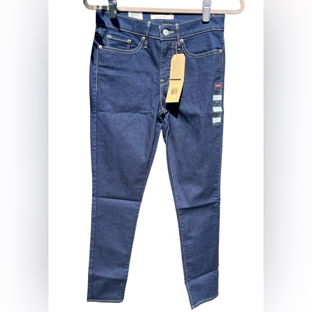 Levi's Women's Indigo High-Rise Skinny Jeans 27X 28